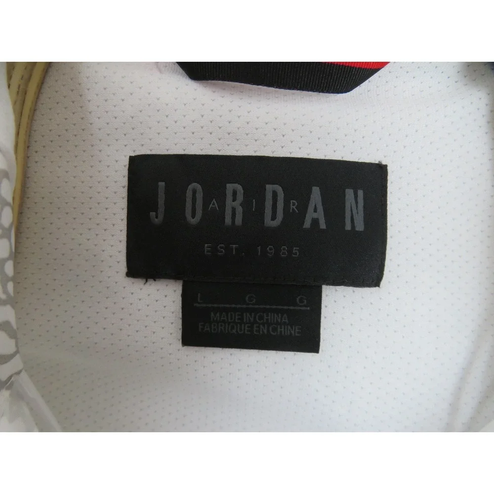 Nike Air Jordan 1988 Wings Anorak Mens L Windbreaker White Cement AJ0428 Retro 3